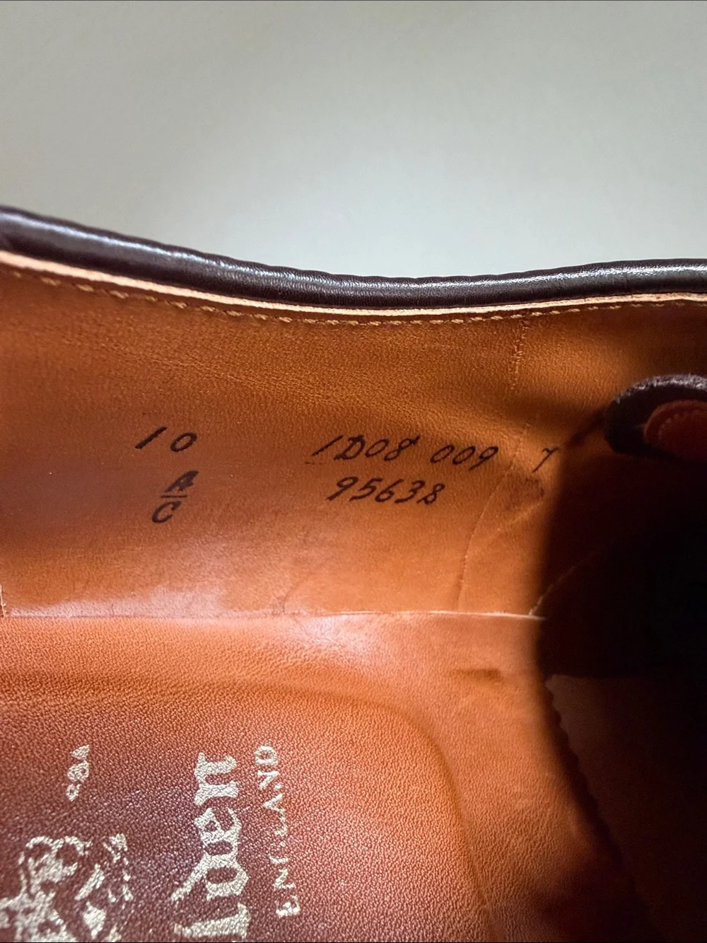 Alden Brown Suede Cap Toe Blucher Dress Shoes USA Men’s 10 A/C Excellent
